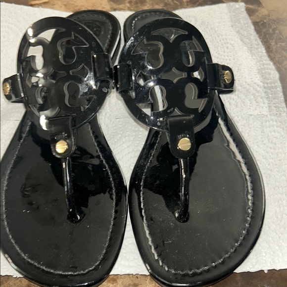 Tory Burch Black Sandals - Picture 6 of 8